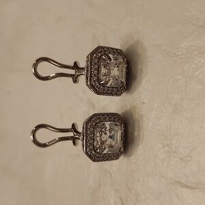 JUDITH RIPKA CZ .925 Earrings